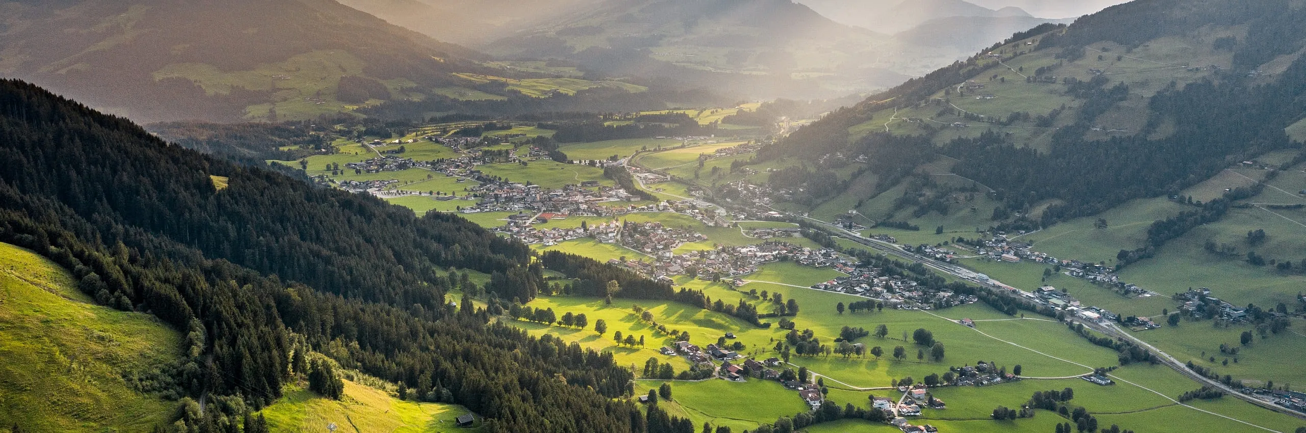 Die Region im Sommer